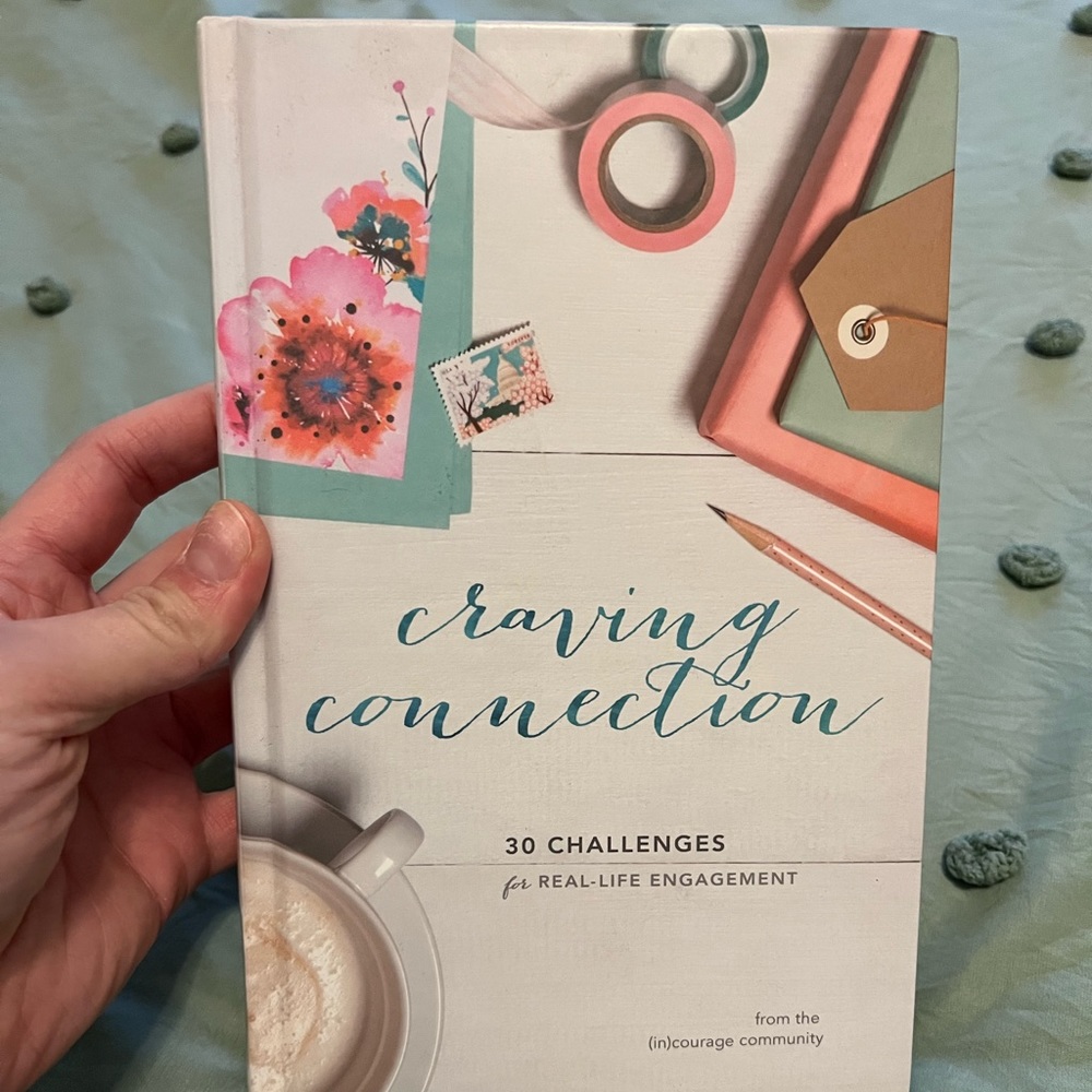 Craving Connection hardcover challenge book, excellent condition and great read